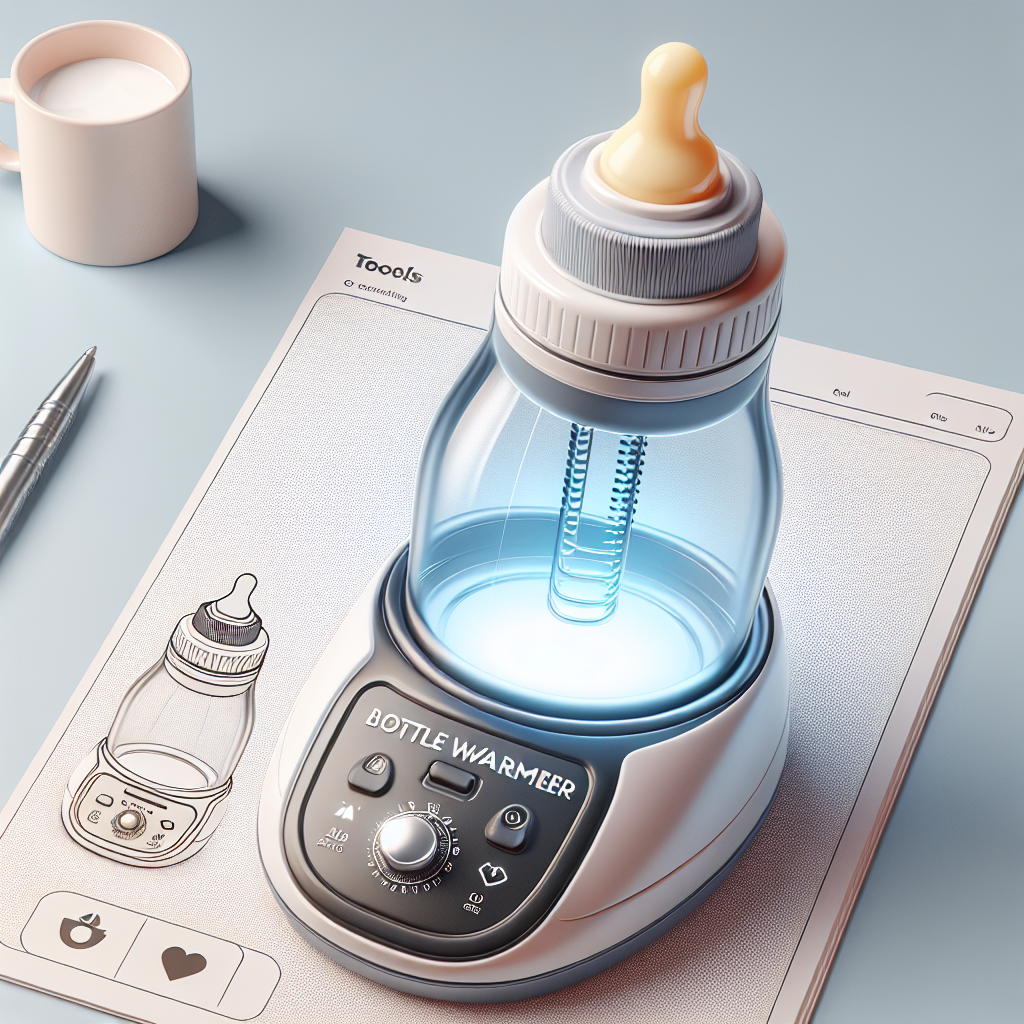 Flaschenwärmer mit Auto-Stop-Funktion