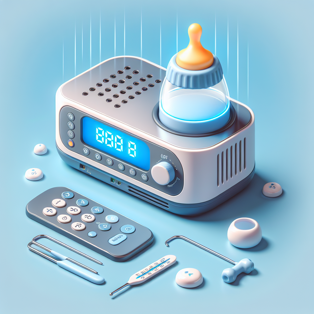 Flaschenwärmer mit Temperaturkontrolle